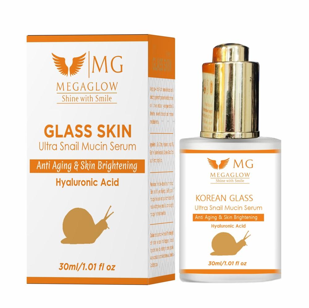 MG MEGAGLOW Glass Skin Snail Serum